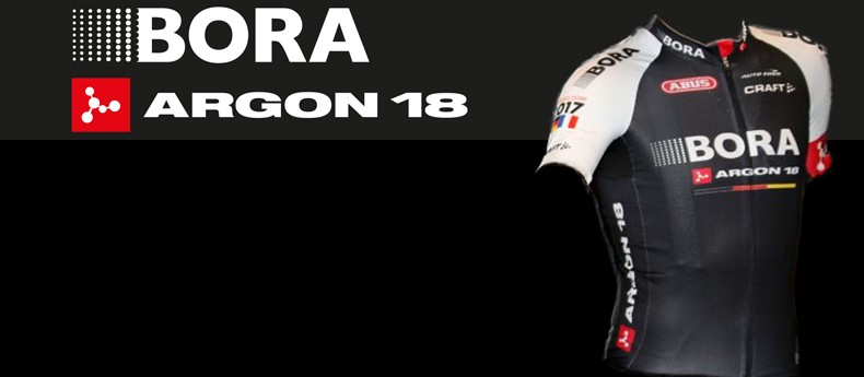 DISPONIBILI LE MAGLIE BORA ARGON18  edizione tour de france 2017